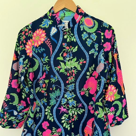 Gretchen Scott Designs Forget Me Knot Top-Jungle
Symphony - Picture 5 of 11